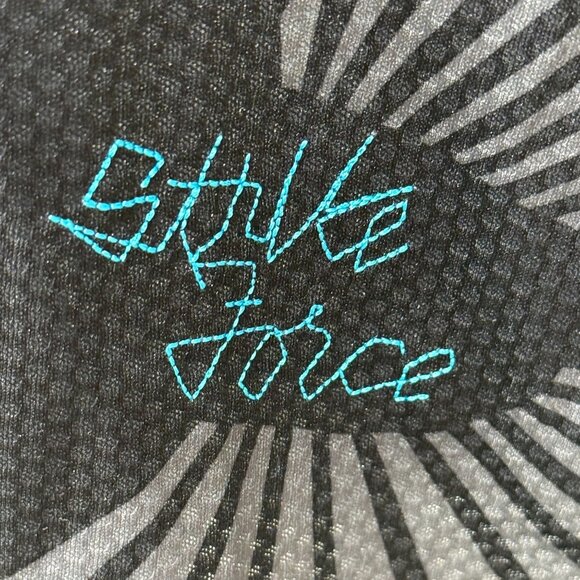 MSR Black Y2K Graphic Long Sleeve Jersey XL 100% Polyester Made In Taiwan - Picture 8 of 16